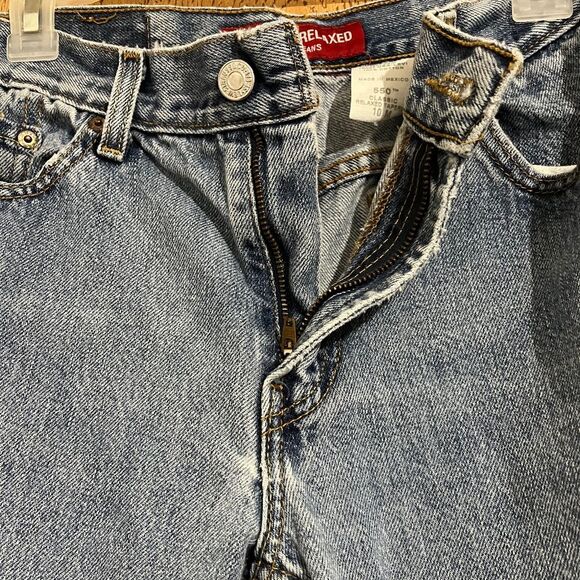 Rare Levi’s Women’s 550 Classic Relaxed Tapered for Petite Y2K/Retro Sz-25/26 - Picture 4 of 9